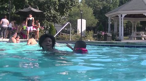 Ethan Playing With His Mom In The Pool Youtube