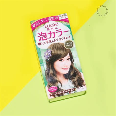 Comment at below if you have any. Liese Bubble Hair Color in Ash Brown Review indonesia ...