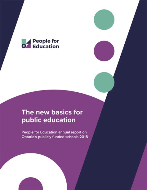 With the rapid transformations in the telecom industry, customer expectations have been changing as well. 2018 Annual report on schools: The new basics for public ...