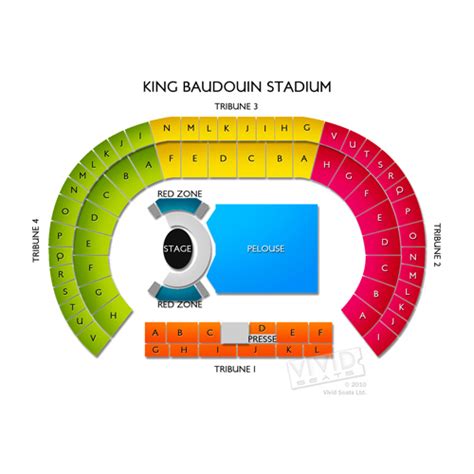 King Baudouin Stadium Seating Chart Vivid Seats
