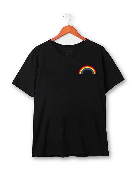 Camiseta Arco íris Lgbtqia Sensorial Camisetas Exclusivas Compre