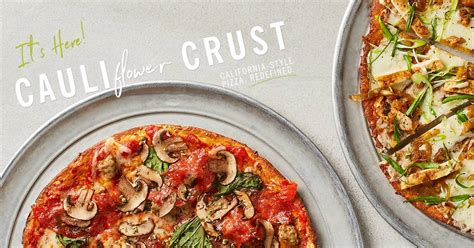 Number of locations available for download in this dataset are 154. California Pizza Kitchen's Cauliflower Crust featured in ...