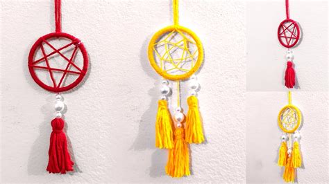 DIY Super Easy Way To Make A Dreamcatcher How To Make A Dreamcatcher Step By Step Easy