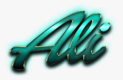 Ali Name Logo Png Ali A Png Stunning Free Transparent Png Clipart