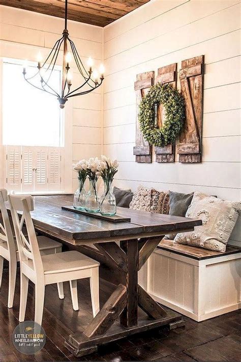 20 Rustic Dining Room Wall Decor Ideas