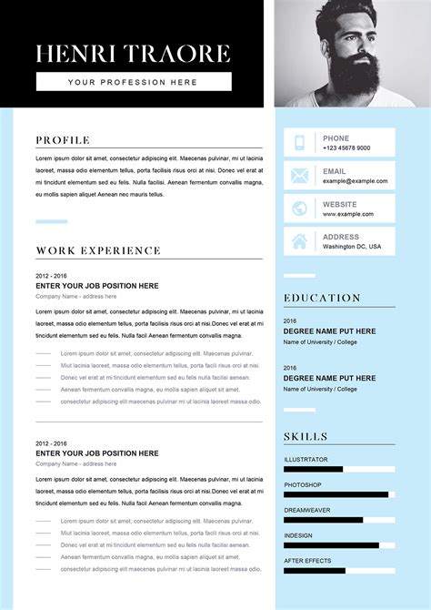 The most efficient engineering intern resume templates in the market! Engineering internship CV Template Word Format