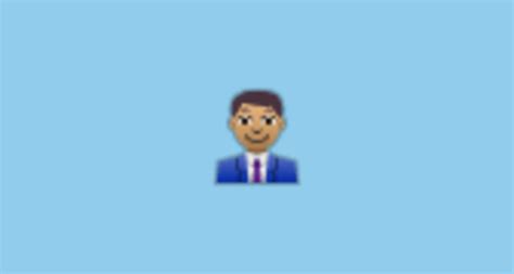 👨🏽‍💼 Man Office Worker Medium Skin Tone Emoji On Sony Playstation 131