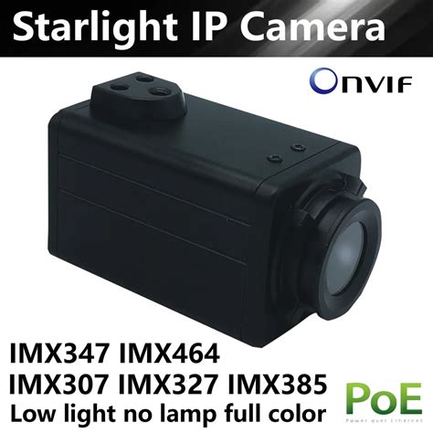 Starlight Mini Ip Camera Poe Imx347 Imx464 Imx385 307 Ipc Onvif Video