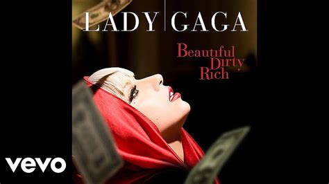 Lady Gaga Beautiful Dirty Rich Official Audio Legendado Youtube
