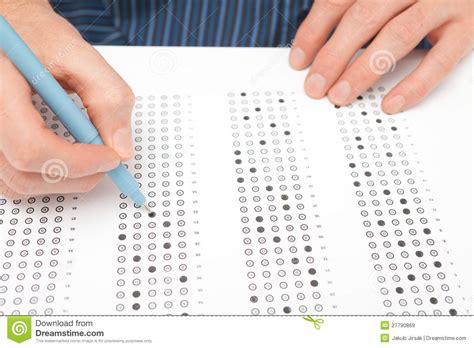 Student Test Exam Stock Image Image Of Completing 27790869