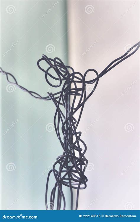 Metal Wire Figure Of Jesus Christ Stock Photo Image Of Photograph