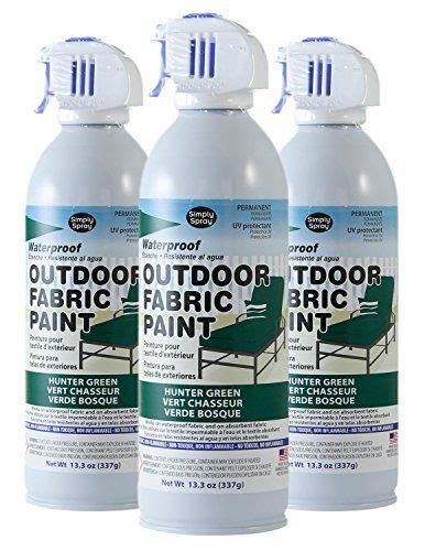 This is impossible to do by. Simply Spray Outdoor Waterproof Fabric Spray Paint 13.3 O ...