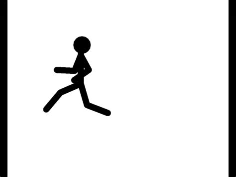 Running Stick Figure Animation