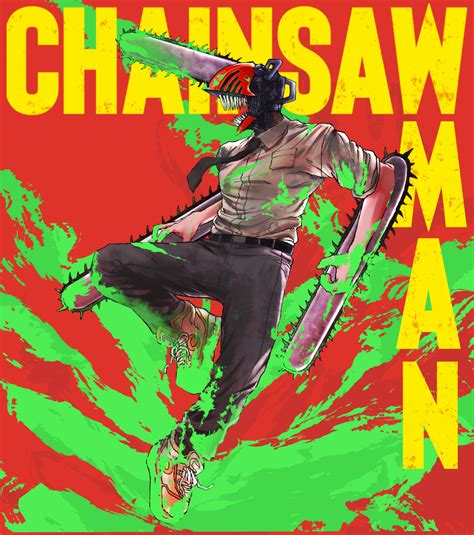 Artstation Denji Chainsaw Man Penname Endy In 2021 Chainsaw