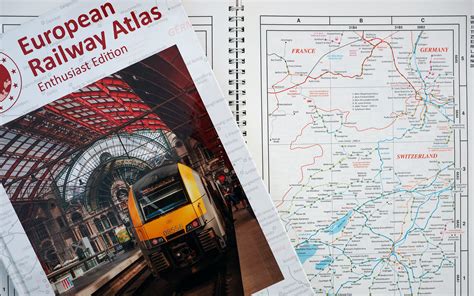 Europe By Rail Maps And Atlases For European Rail Travel