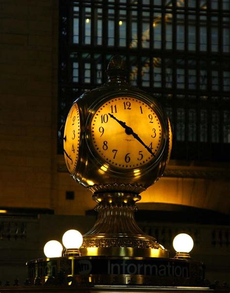 Grand Central Clock New York City Iconic Photography Etsy