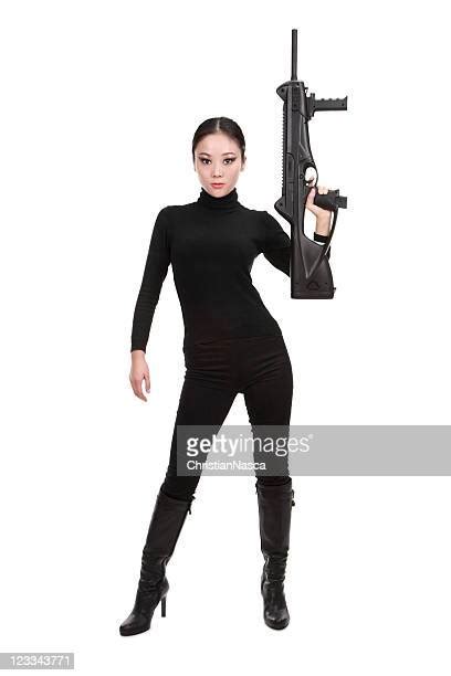 Black Woman Gun Photos And Premium High Res Pictures Getty Images