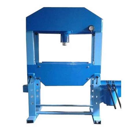 Steel 100 Ton Hand Operated Hydraulic Press Machine Automation Grade