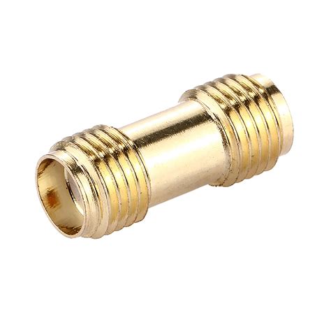 SMA Female to SMA Female Connector Adapter (Gold) | Alexnld.com