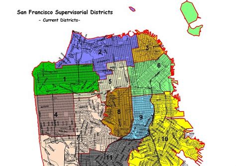 City And County Of San Francisco Sf District Maps And Data