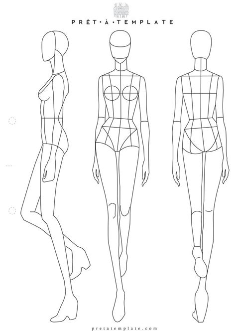 Fashion Body Sketch At Explore Collection Of