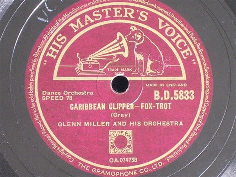 popsike.com - Glenn Miller/Caribbean Clipper-Rhapsody in Blue/HMV B.D 5833/E - auction details