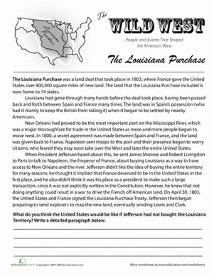 Edtpa secondary history/social studies assessment handbook. History of the Louisiana Purchase | 7th grade social ...