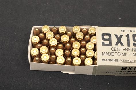 900x 9mm Luger Ammunition 125 Grain Ball Bullets Norinco 9x19mm
