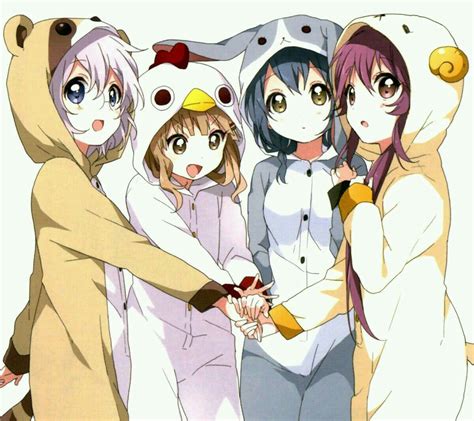 Kawaii Anime Group Of Friends Friend Anime Anime Best Friends Anime