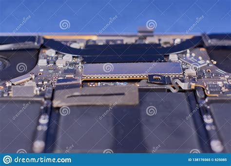 Disassembled A Laptop Stock Image Image Of Board Digital 138176565