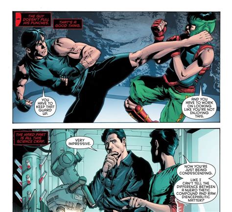 Secret Origins 5 Jason Todd Bruce Wayne Comic Book Art Style