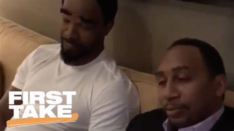 Stephen A Finally Meets His Match Twin Brother Cleveland A Smith Jamie Foxx First Take