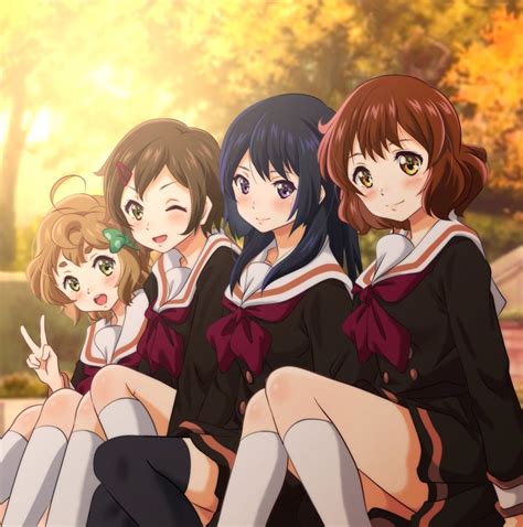 kurumiyasan ns katou hazuki kawashima sapphire kousaka reina oumae kumiko hibike euphonium