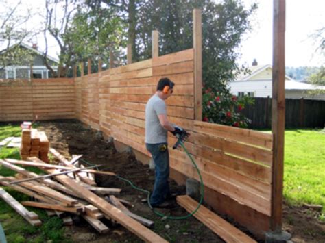 How To Construct A Garden Fence Garden Design