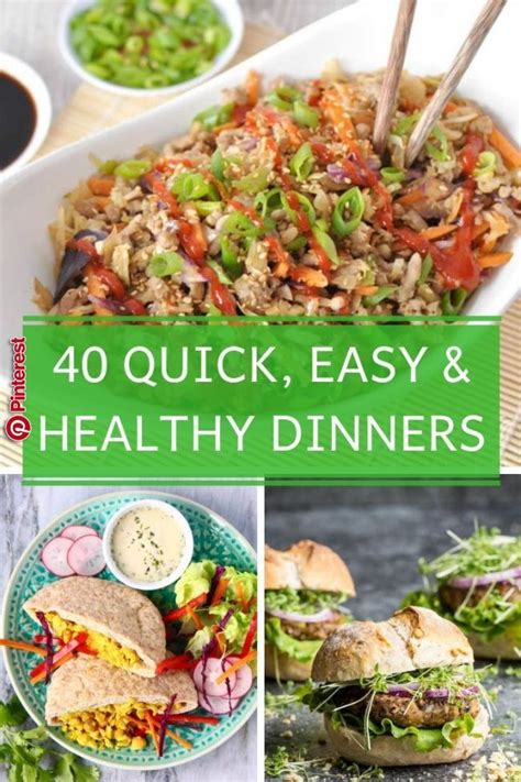 Pinterest Easy Healthy Dinner Recipes Dinner Recipes