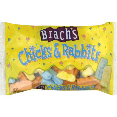 Brachs Marshmallow Chicks And Rabbits Easter Candy 105 Oz Bag