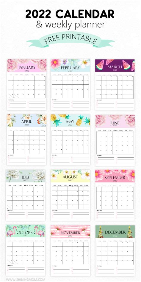 2020 And 2021 Cute Printable Calendars For Moms Imom