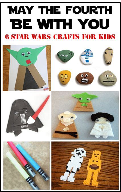13 May The 4th Be With You Star Wars Crafts Birthday Ideas Star