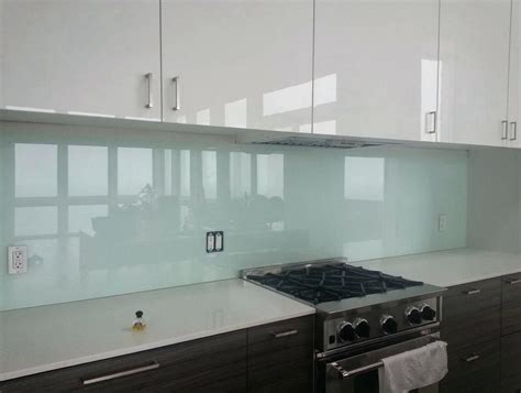Frosted Glass Backsplash In Kitchen Clear Glass Tile Backsplash Tile Kitchen Contemporary Clear