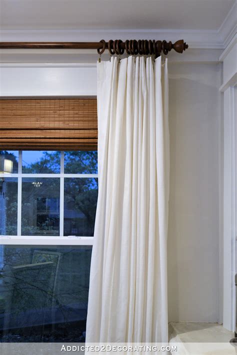 William,why do you think grommets are there?run the rod through the grommets.whatever size rod that will fit through the hole is the one to use. Breakfast Room & Kitchen: Four Random Updates - Addicted 2 ...