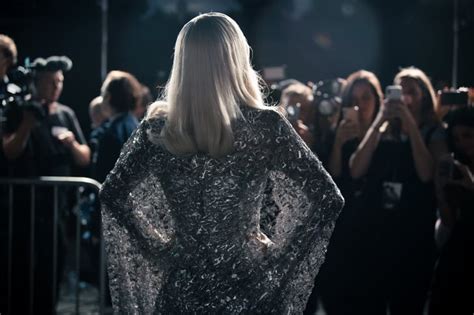 Lady Gaga S Silver Dress A Star Is Born Premiere Sept 2018 Popsugar Fashion Uk Photo 16