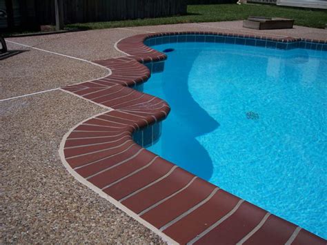 Pool Coping Concrete Vs Natural Stone Coping Toronto Pool Supplies