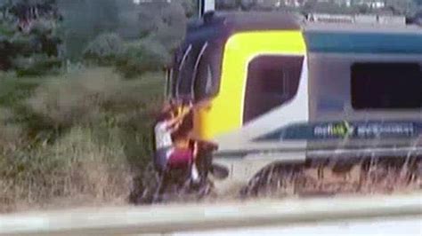 shocking train surfing stunt caught on camera latest news videos fox news