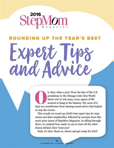 Stepmom Advice Inside The December 2016 Issue StepMom Magazine