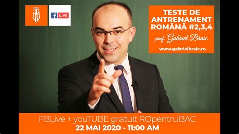 Disciplina la solicitare (teste pentru exersare, liceu, 2021). ROMÂNĂ pentru BAC 2020 - Teste de antrenament#2,3,4 - YouTube