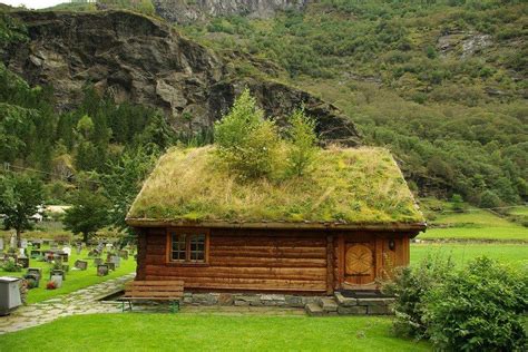Thevoyaging Grass Roof Green Roof Norwegian House