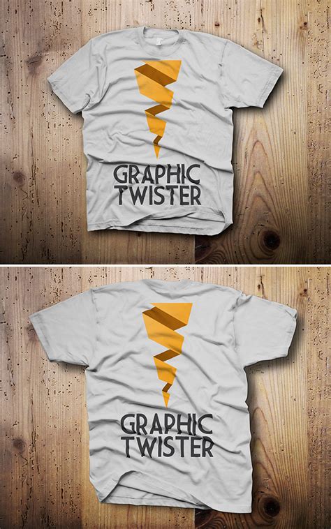 Download T-Shirt MockUp Front and Back PSD