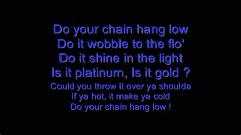 Chain Hang Low Music Video Youtube