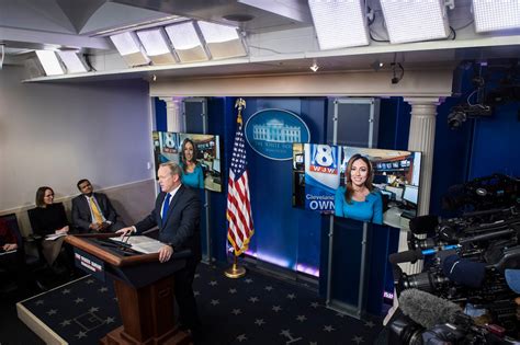 Via Skype The White House Opens Press Briefings To Trump Friendly Non