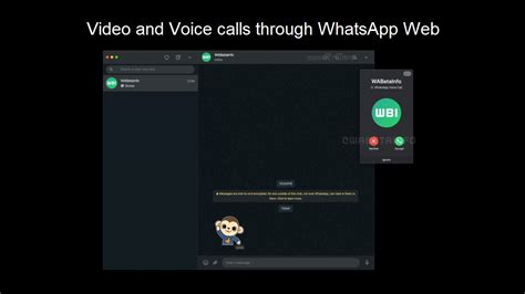 Whatsapp Web Will Come With Video And Voice Calls